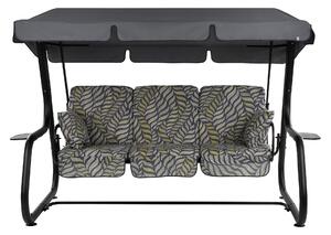 Zahradní houpačka Rimini Black Edition s bočními stolky G050-06PB PATIO 448566