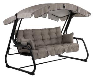 Zahradní houpačka Ravenna Black Editon s bočními stolky H024-04IB PATIO 448629