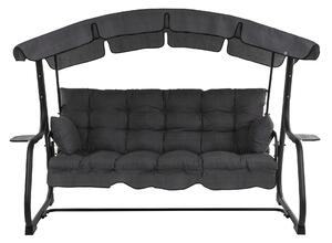 Zahradní houpačka Ravenna Black Editon s bočními stolky H024-07IB PATIO 448628