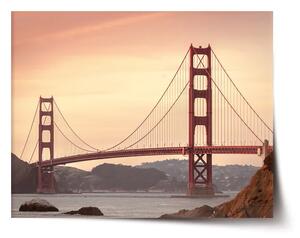 Sablio Plakát Golden Gate 2 - 60x40 cm
