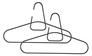 Zone Denmark Sada 2 kovových ramínek A-hanger Black