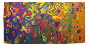 Sablio Ručník Barevné skvrny - 30x50 cm
