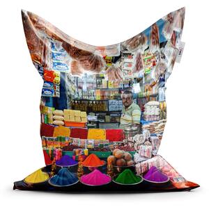 Sablio Sedací vak Classic Barevné koření - 150x100 cm