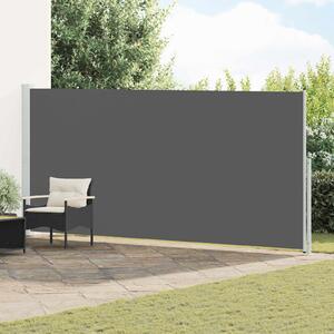 VidaXL Výsuvná boční markýza Obdélníkový 220 x 300 cm Polyester [42035321] Barva: antracitová