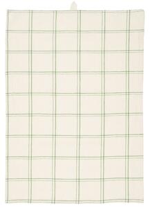Utěrka Eskild Natural/Green check