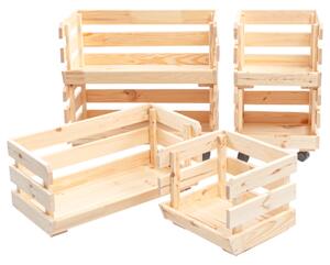 Úložné boxy GARDEN BOX PROFI 300 přírodní borovice