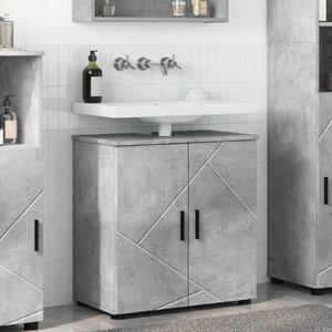 VidaXL Koupelnová skříň 61 x 35 x 64 cm [883293] Barva: Betonová šedá