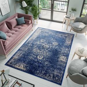 Makro Abra Kusový koberec ALESTA H183A modrý Rozměr: 80x150 cm