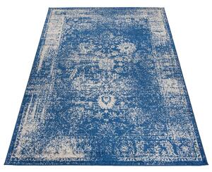 Makro Abra Kusový koberec ALESTA H183A modrý Rozměr: 70x200 cm