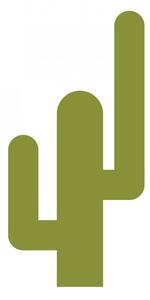 Pieris design Kaktus - samolepka na zeď olivová