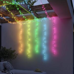 Paulmann Plug & Shine Smart světelná řetěz Yuna 5 m RGB černá, stmívatelný, Černá, Plast, Moderní