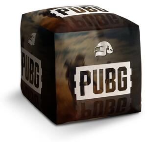 Sablio Taburet Cube PUBG Vojáci - 40x40x40 cm