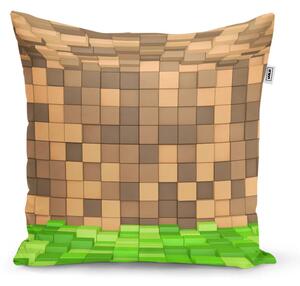 Sablio Polštář Blocks 3D - 40x40 cm