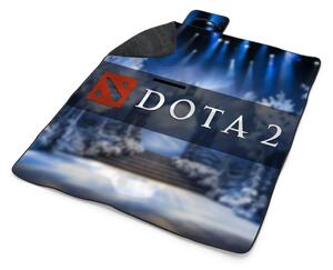 Sablio Plážová deka DOTA 2 Modrá: 200x140 cm