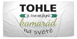 Sablio Ručník Tohle je ten nejlepší kamarád na světě - 30x50 cm