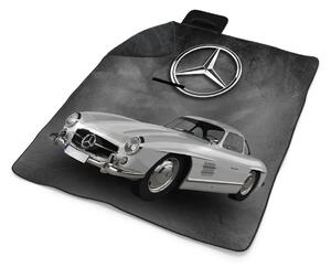 Sablio Plážová deka Mercedes-Benz 300 SL Šedé pozadí: 200x140 cm