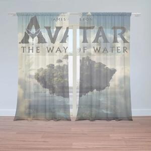 Sablio Záclony Avatar The Way of Water Létající město: 2ks 150x250cm
