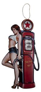 Clayre eff Plechová cedule GASOLINE