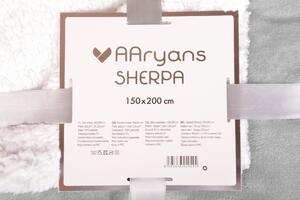 Aaryans Deka s beránkem Sherpa sv.šedá 150x200 cm