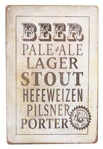 Clayre eff Plechová cedule BEER