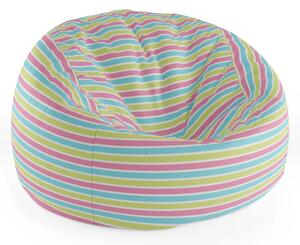 Sablio Sedací vak Cocoon Proužky - 75 x 45 x 35 cm