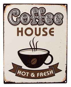 Clayre eff Plechová cedule COFFEE Clayre & Eef 6Y5180
