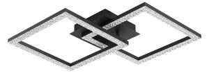 STROPNÍ LED SVÍTIDLO, 57,5/35,8/8 cm Novel - Stropní svítidla