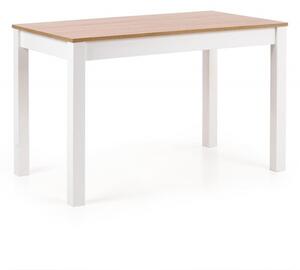 Halmar Jídelní stůl KSAWERY 120x68 dub sonoma/bílý