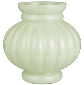 Skleněná váza Light Green Petra