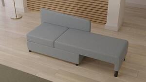 LENOŠKA, textil, šedá Carryhome - Online Only sedačky, Online Only