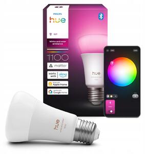 Chytrá LED žárovka PHILIPS HUE 8,1W E27 Bluetooth, Zigbee
