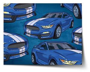 Sablio Plakát Mustang Pattern - 60x40 cm