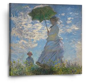 Sablio Obraz Dáma se slunečníkem - Claude Monet - 50x50 cm