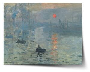 Sablio Plakát Imprese, východ slunce - Claude Monet - 60x40 cm