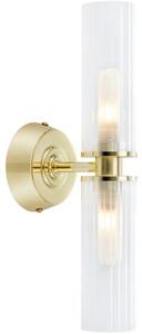 Markslöjd 109236 - Koupelnová nástěnná lampa RIMINI 2xG9/20W/230V IP44 mosaz