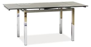 Skleněný rozkládací stůl Sego163, 110-170x74cm