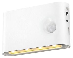 SOLIGHT Nabíjecí noční LED světélko, pohybový a světelný sensor, 0.5W, 3000K, Li-Ion