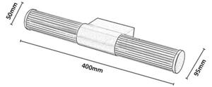 Rabalux 75104 - LED Koupelnové osvětlení zrcadla CALYN LED/8W/230V IP44 zlatá
