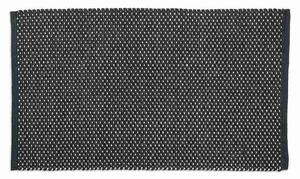 KELA Koupelnová předložka Miu směs bavlna/polyester granitově šedá 80,0x50,0x1,0cm