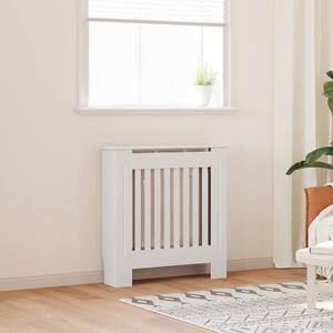 VidaXL Kryt radiátoru 78 x 19 x 81,5 cm Kompozitní dřevo [325562] Barva: Bílá