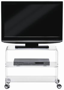 KOMODA POD TELEVIZI, čiré, 63/48/38 cm - Online Only TV příslušenství, Online Only