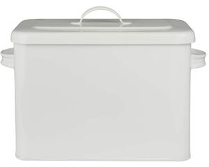 Plechový box s víkem White
