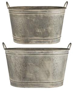 Plechový obal na květiny Tub Urban Garden Menší