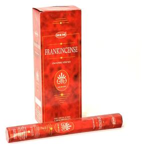 Indické vonné tyčinky Frank Incense, HEM, 23cm, 20ks