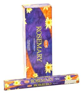 Indické vonné tyčinky Rosemary, HEM, 23cm, 20ks