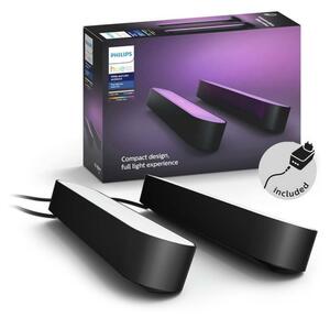 Philips - SADA 2x LED RGB Stmívatelná stolní lampa Hue PLAY DPACK WACA 6W/230V