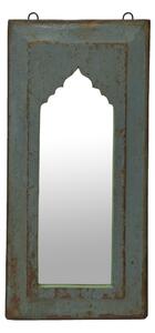 Zrcadlo v rámu z teakového dřeva, 27x3x57cm