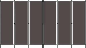VidaXL 6dílný paraván 300 x 180 cm [42039196] Barva: antracitová