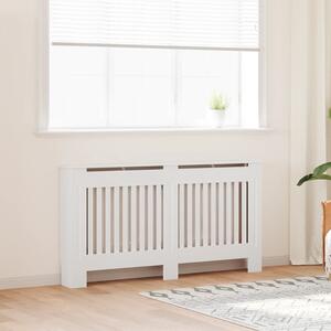 VidaXL Kryt radiátoru 152 x 19 x 81,5 cm Kompozitní dřevo [242190] Barva: Bílá