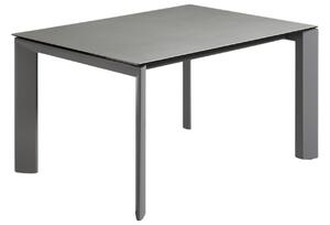 Šedý keramický rozkládací jídelní stůl Kave Home Axis III. 140/200 x 90 cm